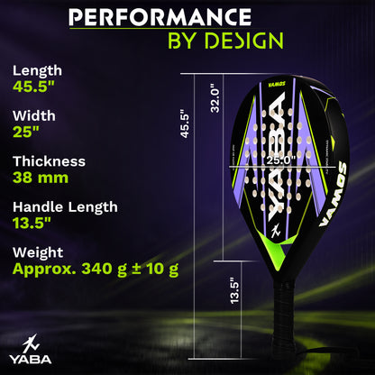 YABA Vamos Padel Racquet